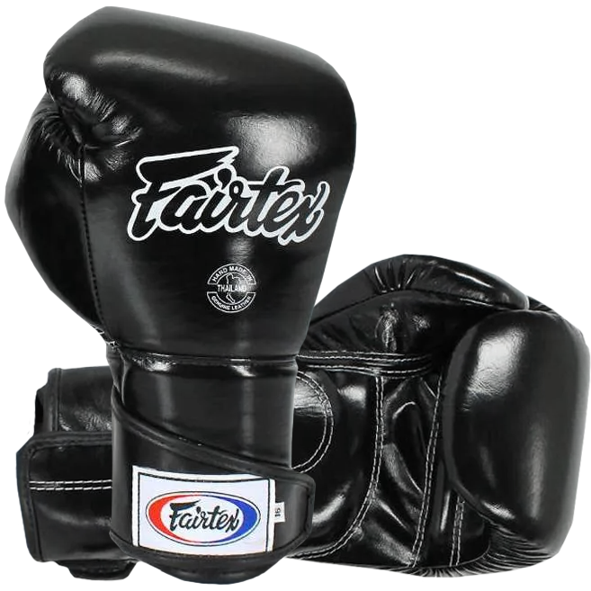 Боксерские перчатки Fairtex BGV6 Black. 16oz