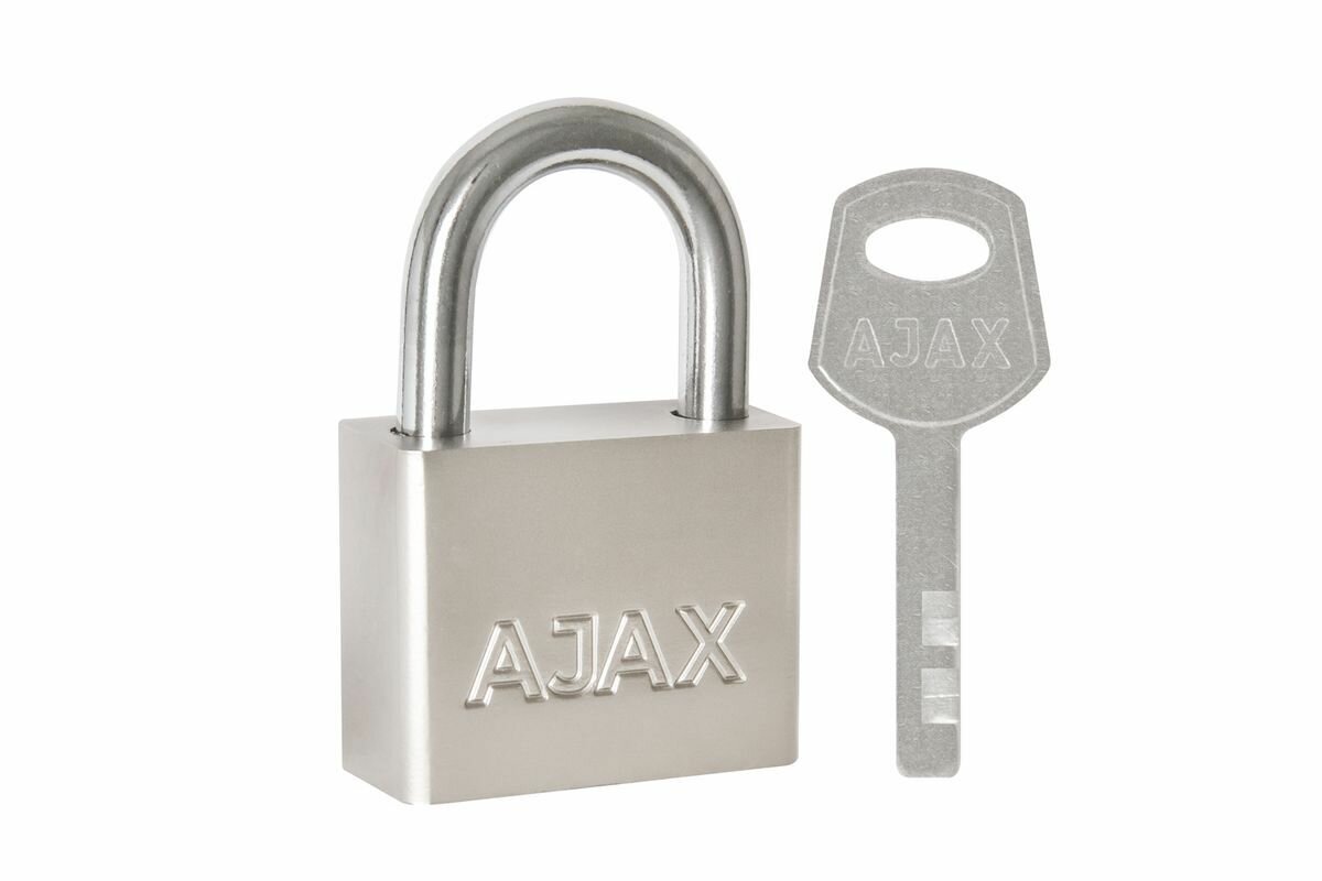 Замок навесной Ajax PD-30-40 фин. 3 ключа блистер