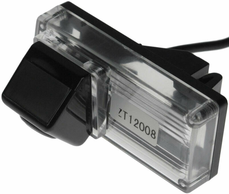 Камера заднего вида 4 LED cam-004 Toyota LC-100 (03-07) LC-200 (12+) Prado 120 (02-09) с запаской под днищем