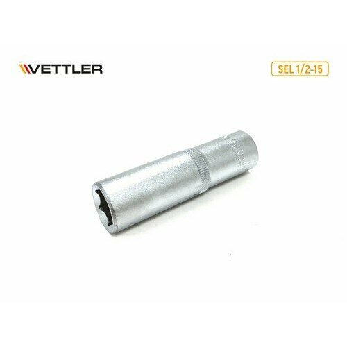 VETTLER Головка 6-гранная глубокая 1/2DR 15 мм (VETTLER)