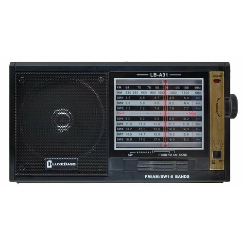 Радиоприемник с MP3 LuxeBass LB-A31 1730₽