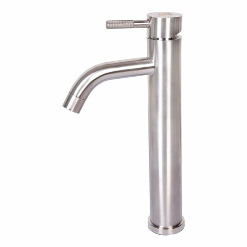 Смеситель для раковины высокий ARGOtech Solid сатин однорычажный (35-14 SOLID)