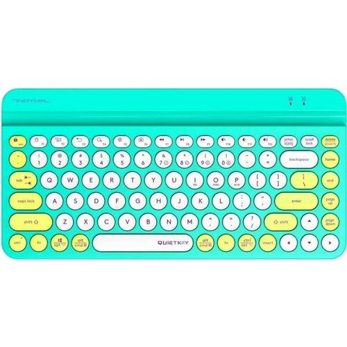 Клавиатура беспроводная A4TECH Fstyler FBK30 Bluetooth зеленый 202000₽