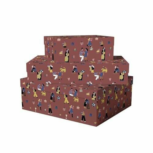 Подарочная коробка Bummagiya Вечеринка, 22 х 18 х 10 см