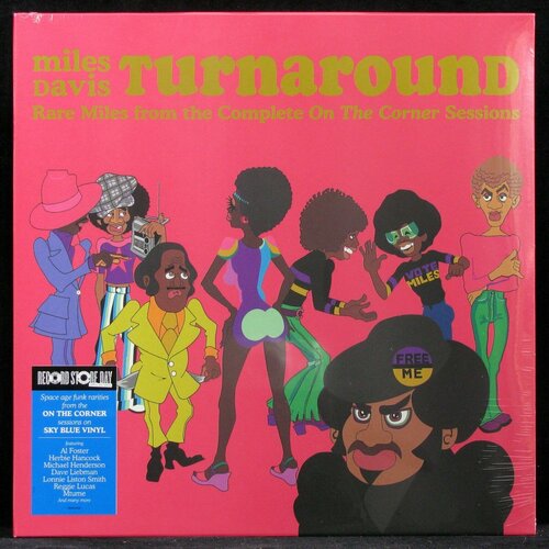 Виниловая пластинка Columbia Miles Davis – Turnaround (Rare Miles From The Complete On The Corner Sessions) (coloured vinyl)