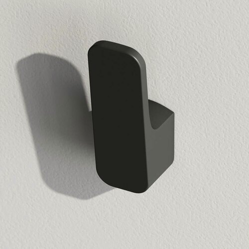 Изображение товара Крючок для ванной AM.PM Func, черный, для полотенец, гарантия 5 лет,