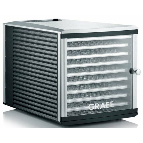 Сушилка для овощей и фруктов Graef DA 510 серебристый чёрный 3650000₽