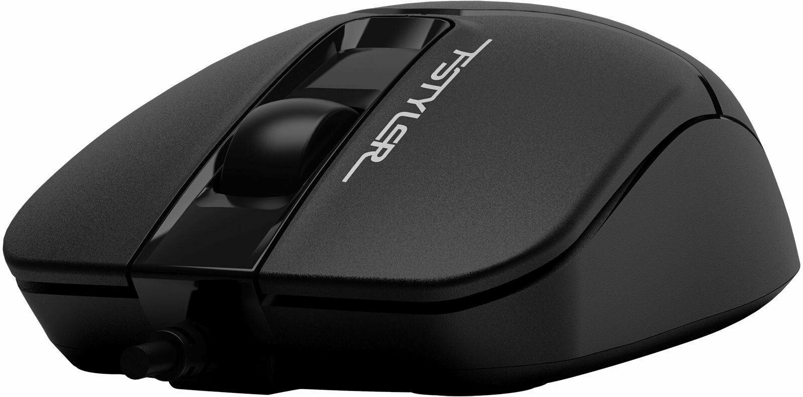 Мышь A4Tech Fstyler FM12ST, черный (fm12st black) - фото №3