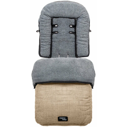 конверт мешок valco baby snug footmuff denim Valco Baby Конверт Snug (Cappuccino)