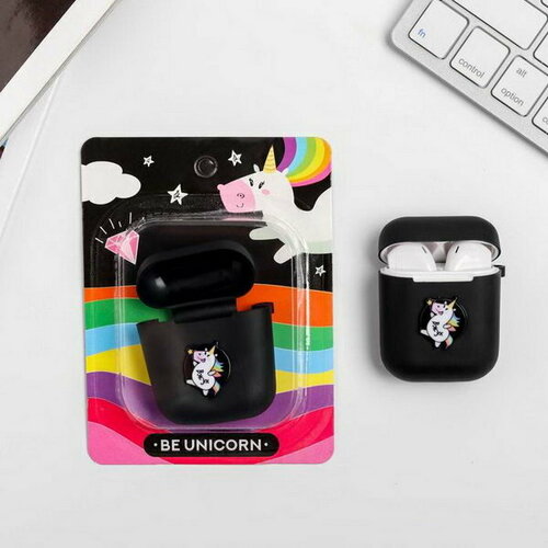 Чехол для наушников Be unicorn, 5.4 x 5.2 см