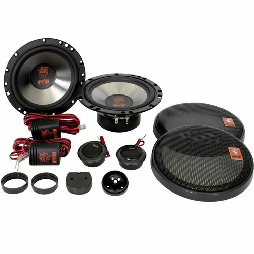 Динамики автомобильные MYSTERY MJ-650 65 дюймов 165см компонентные комплект - 2шт автоколонки 5199₽