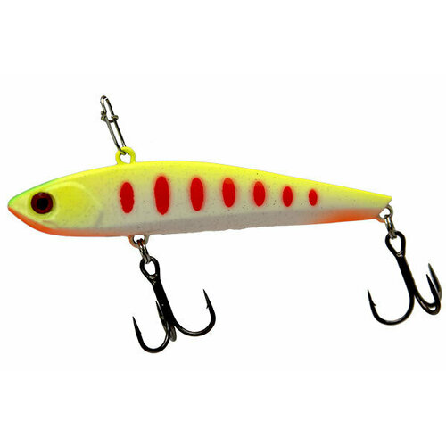 фото Воблер рыболовный виб ecopro sharkey 75мм 15г 033 night canary