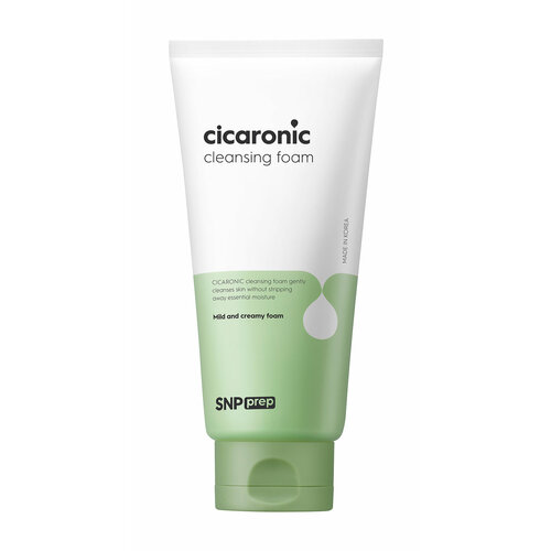 SNP Prep Cicaronic Cleansing Foam Пенка для лица для сухой кожи, 180 мл средства для очищения лица cicaronic cleansing foam snp