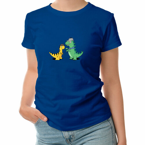 фото Футболка roly, размер m, синий