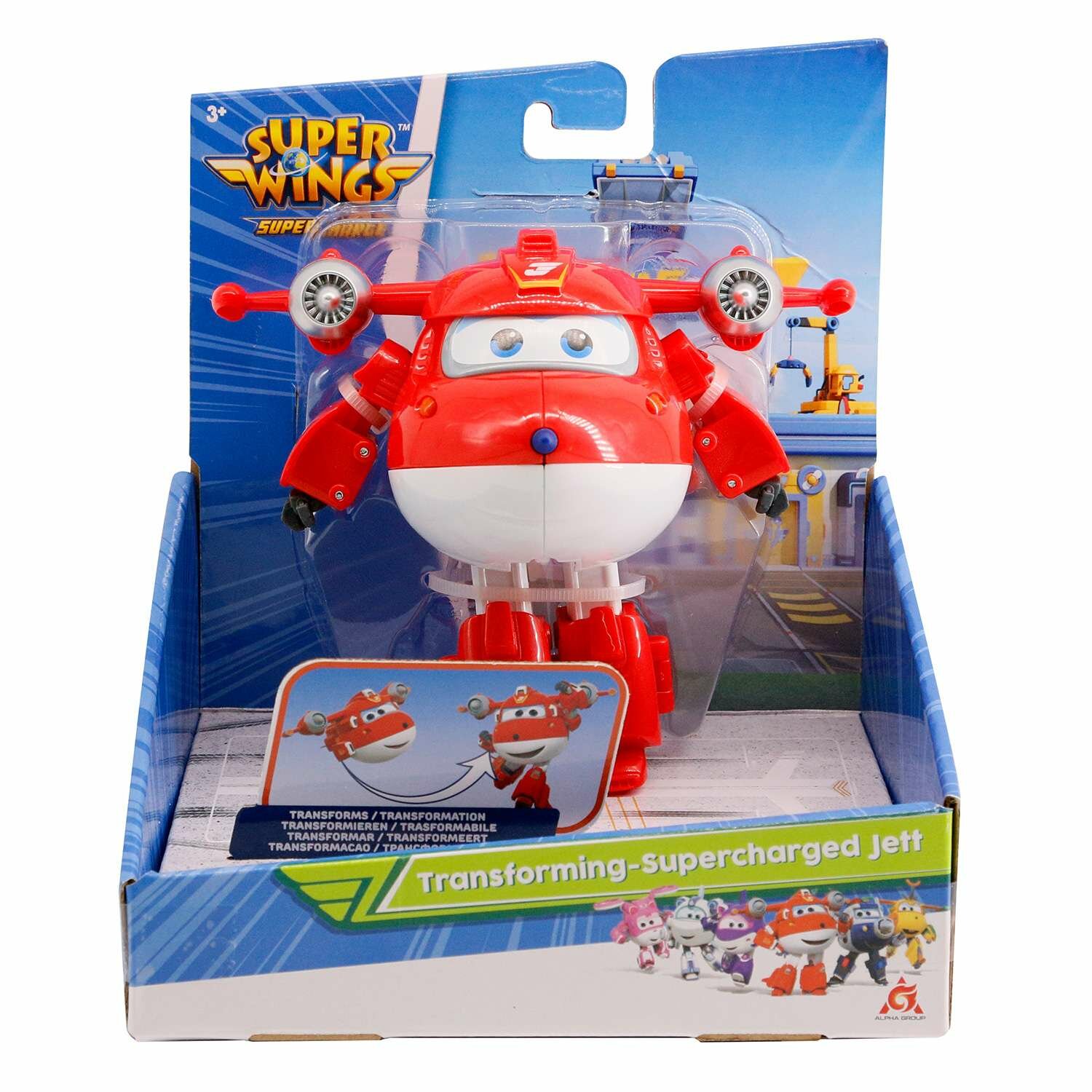 Super Wings Трансформер супер Джетт ЕU740283 с 3 лет