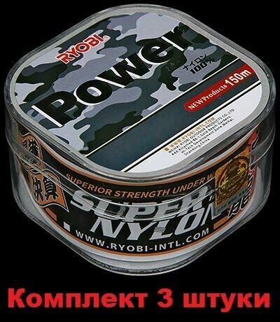 Лескa для рыбалки RYОBI POWER LINE 150m 0148mm green-02