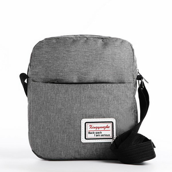 Рюкзак на молнии, с USB, 4 наружных кармана, сумка, пенал, цвет серый - фотография № 8