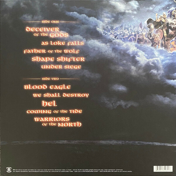 Виниловая пластинка Amon Amarth, Deceiver Of The Gods (coloured) (0039841556247) IAO - фото №2