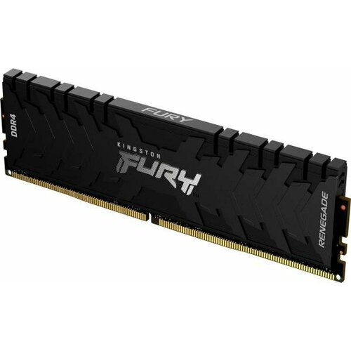 Оперативная память для компьютера 16Gb 1x16Gb PC4-32000 4000MHz DDR4 DIMM CL19 Kingston FURY Renegade Black KF440C19RB116 664300₽