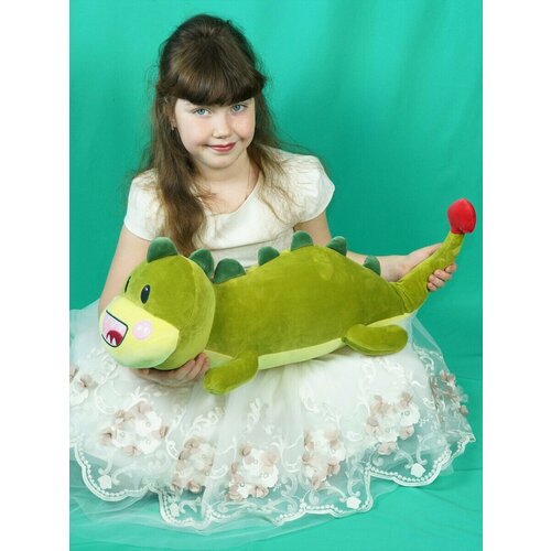 Мягкая игрушка - подушка Динозавр 80 см.