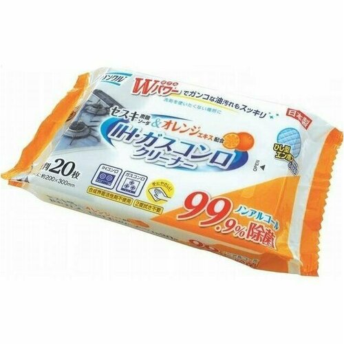 Life-Do Влажные салфетки для кухонных плит, 20 шт. в уп.