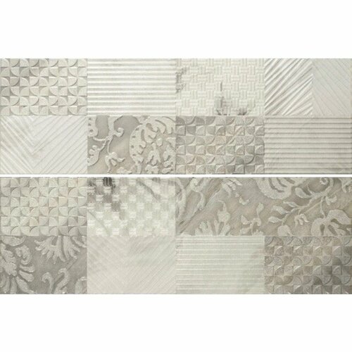 Настенная плитка Porcelanite Dos 7511 Composicion Gallery II Gris 25x75 см (912588) (6 компл.)