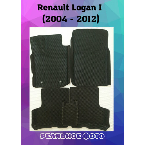 Автомобильные коврики EVA С бортами для RENAULT LOGAN I/рено логан 1 2004-2012