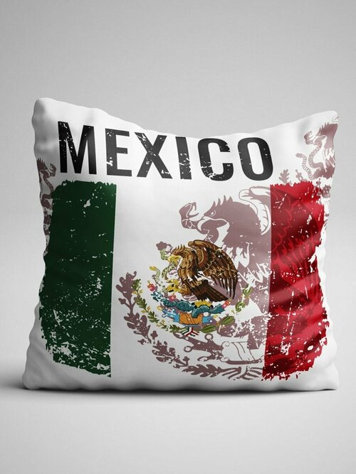 Подушка декоративная Флаг Мексика