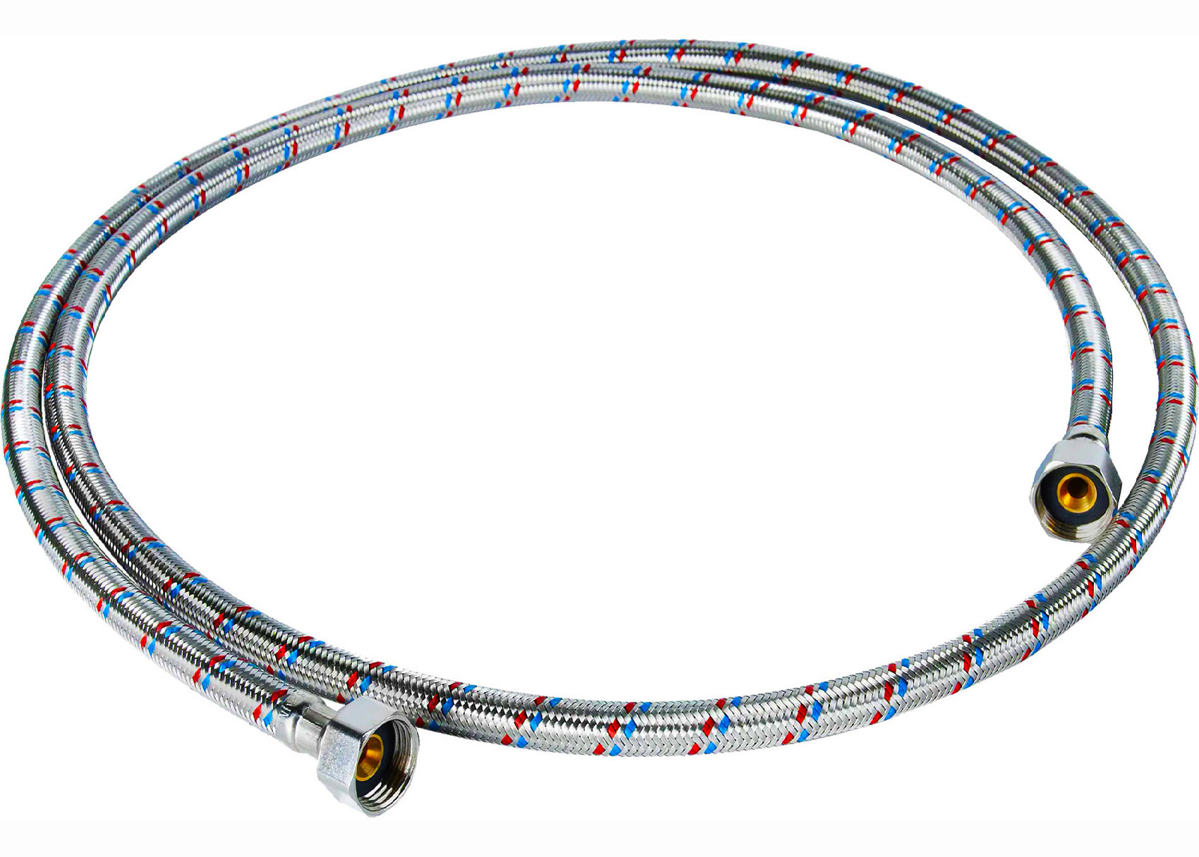 фото Подводка для воды IXORA 120см гайка/гайка D 13,4мм XR FH 241.120