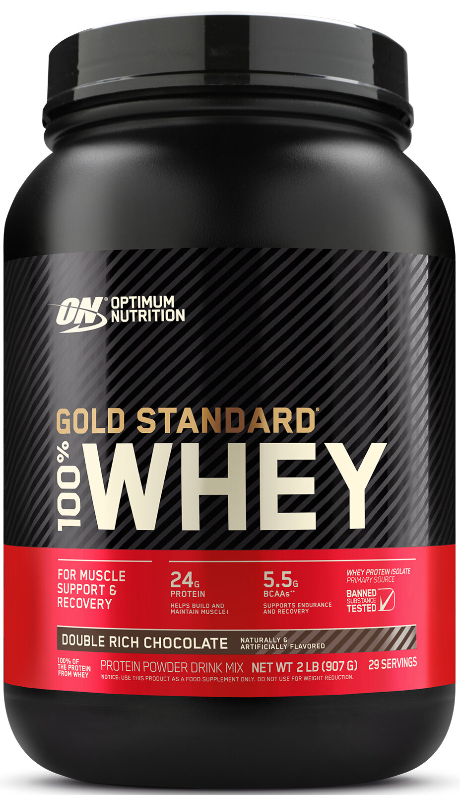 100% Whey Gold Standard Optimum Nutrition (941 гр) - Клубника-Банан