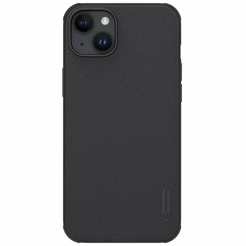 Накладка Nillkin Frosted Shield Pro пластиковая для iPhone 15 Plus Black (черная)