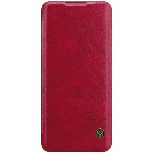 Чехол Nillkin Qin Leather Case для Xiaomi Mi10 Lite Red (красный)