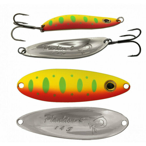 Блесна колеблющаяся LureMax Plankton-S, 40 мм, 5г,104