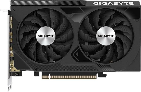 Видеокарта GigaByte nVidia GeForce RTX 4060 WINDFORCE OC 8GB PCI-E 8192Mb GDDR6 128 Bit Retail GV-N4060WF2OC-8GD