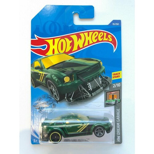 Hot Wheels 2005 FORD MUSTANG Форд 19/250 HW Dream Garage 2/10 Mattel 2020 hot wheels 2016 ford gt race форд 67 250 hw speed graphics 1 10 mattel 2021