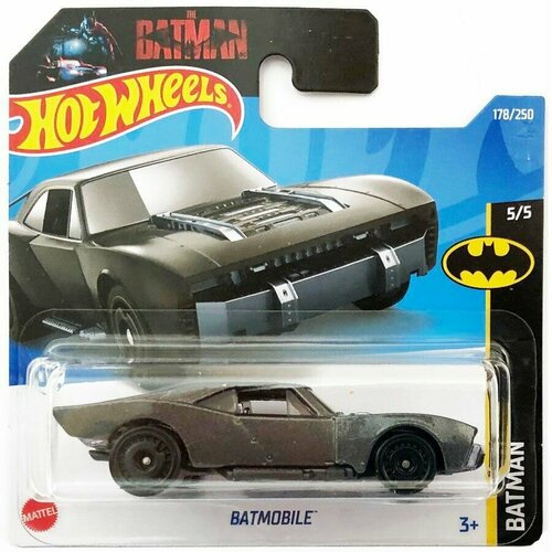 Машинка Hot Wheels Бэтмобиль HCT65 Бэтмен BATMOBILE THE BATMAN Character Cars