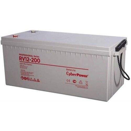 Battery CyberPower Professional UPS series RV 12200W, voltage 12V, capacity (discharge 20 h) 62Ah, capacity (discharge 10 h) 55.6Ah, max. discharge cu