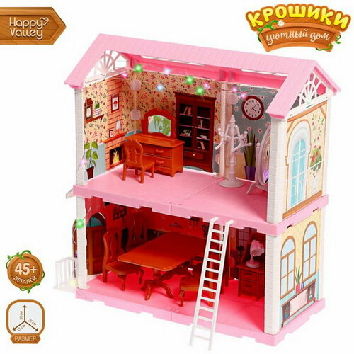 Кукольный домик Крошики. Уютный дом с мебелью кукольный домик крошики уютный дом с мебелью