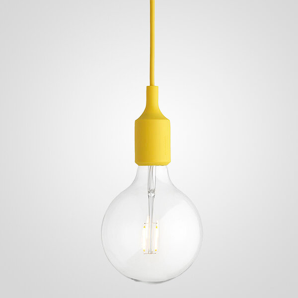 фото Подвесной светильник Muuto E27 Yellow