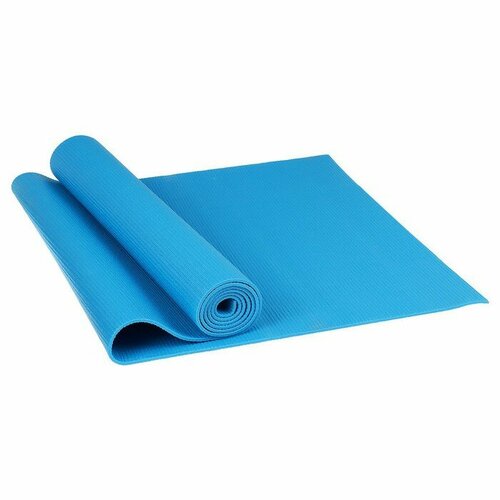 фото Коврик для йоги sangh, 173х61х0,4 см, цвет синий