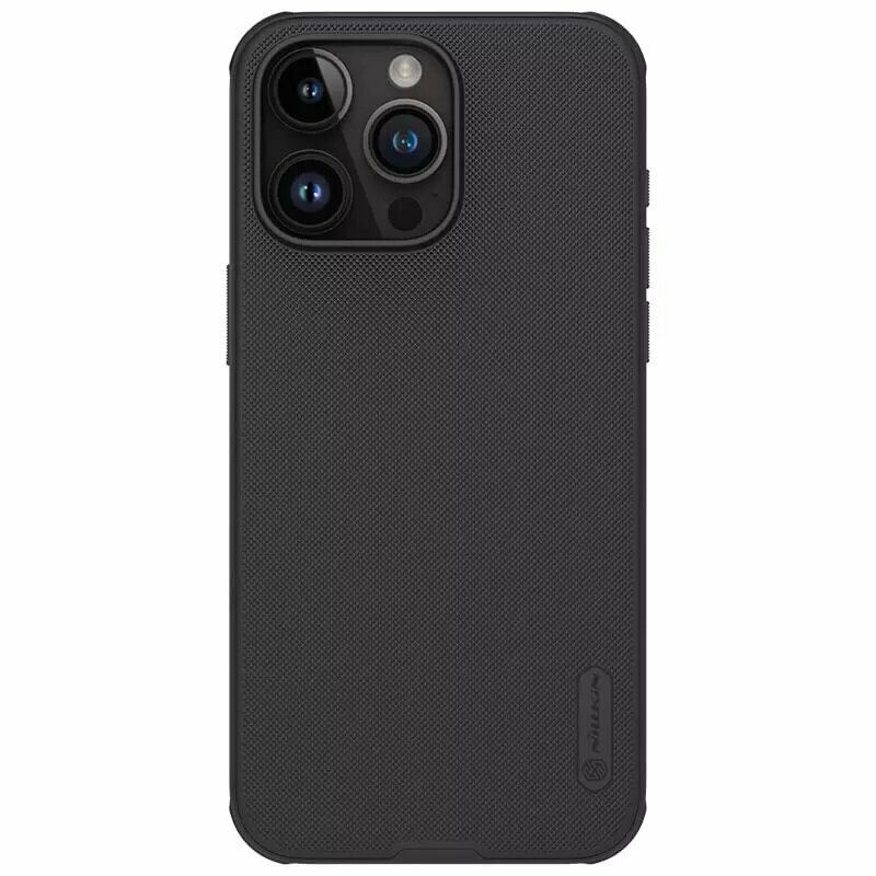 Накладка Nillkin Frosted Shield Pro пластиковая для iPhone 15 Pro Max Black (черная)