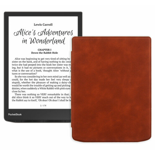 Электронная книга PocketBook 743G InkPad 4 с обложкой Brown
