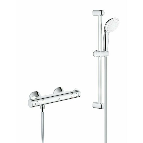 Термостатат Grohe Grohtherm 800 с душевым гарнитуром, хром