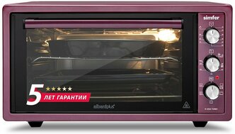 Мини-печь Simfer M4504 серия Albeni Plus Comfort, 5 режимов работы, конвекция