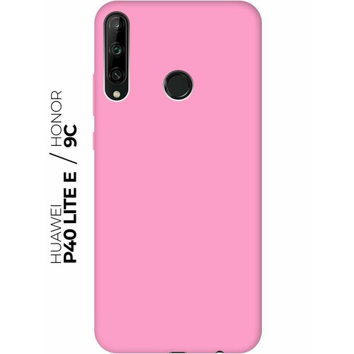 RE: PA Чехол - накладка Soft Sense для Huawei P40 Lite E / Honor 9C розовый re pa чехол накладка soft sense для huawei p40 красный