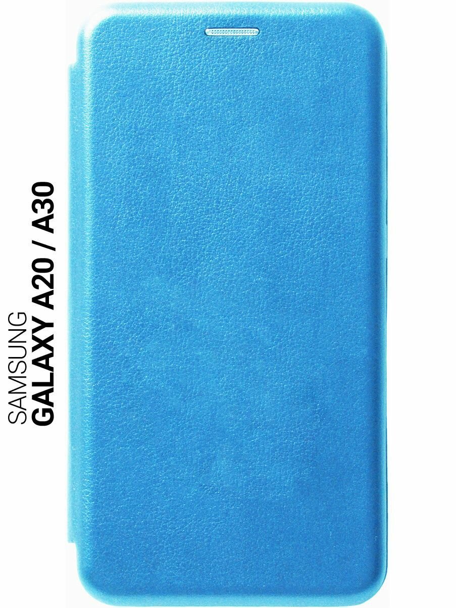 Чехол Book Art Jack для Samsung Galaxy A20, A30 синий