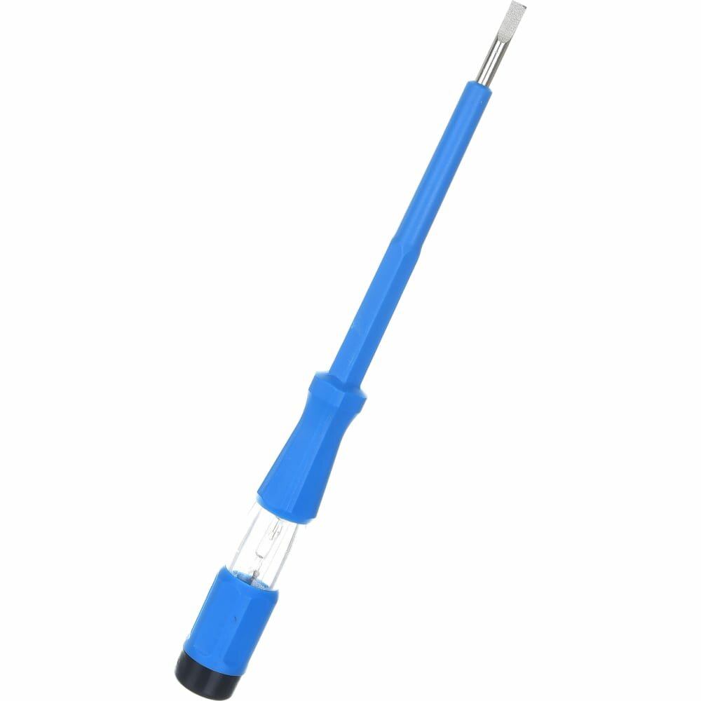 Uniel Отвертка-пробник индикаторная шлицевая UVT-M15 190/600V BLUE UL-00008481