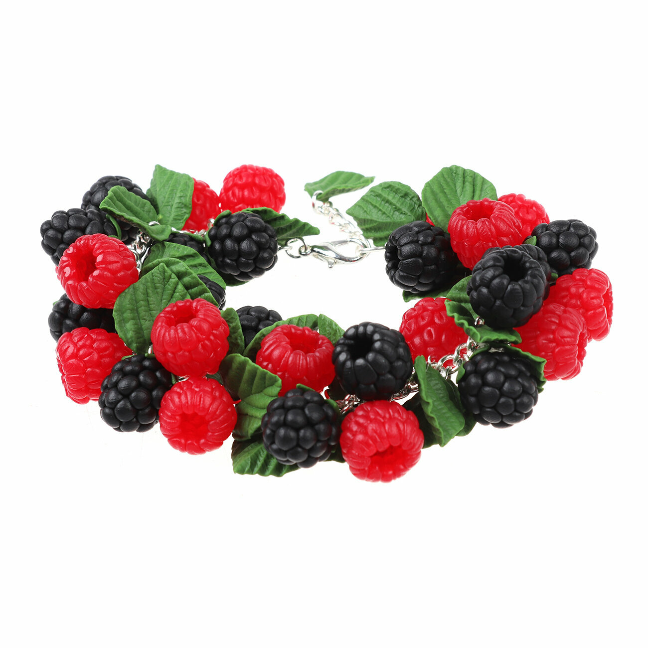 Браслет SILVARIE из полимерной глины "Вкус Лета" 