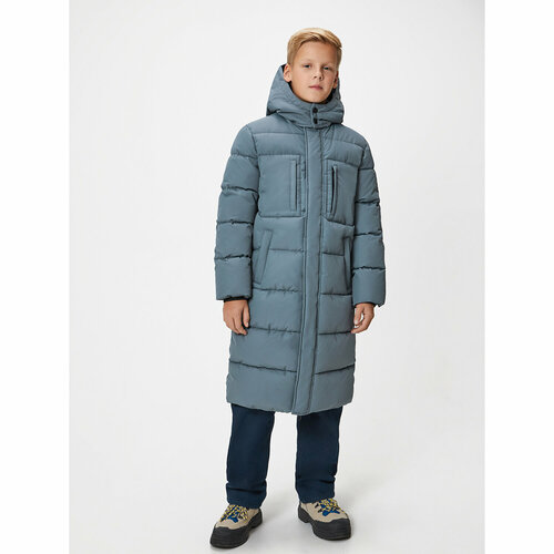 Куртка Acoola зимняя, удлиненная, размер 152, серый