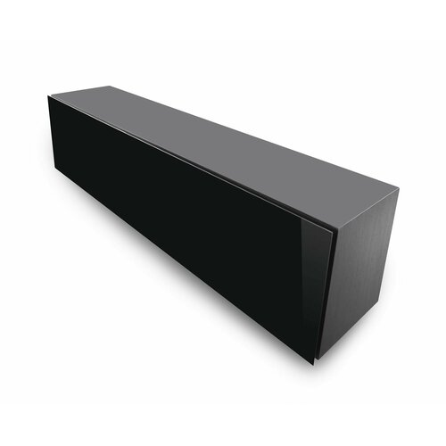фото Тумба тв md 660, 120х30х30 см, metaldesign, черный - черный